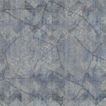 Tapet personalizat abstract cu textura abstracta florala in nuante inchise cu efect invechit old blue