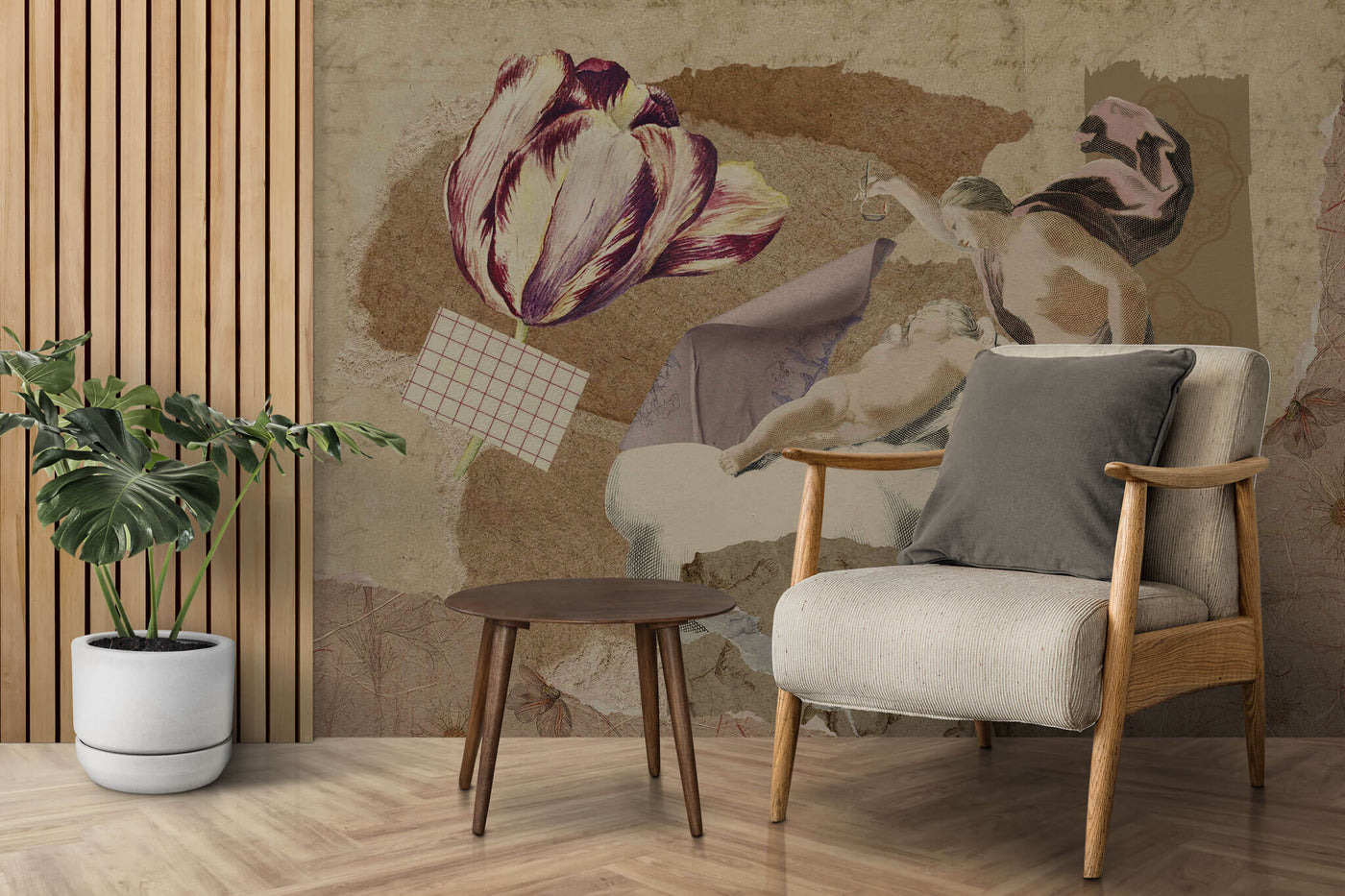 Tapet personalizat - RENAISSANCE COLLAGE