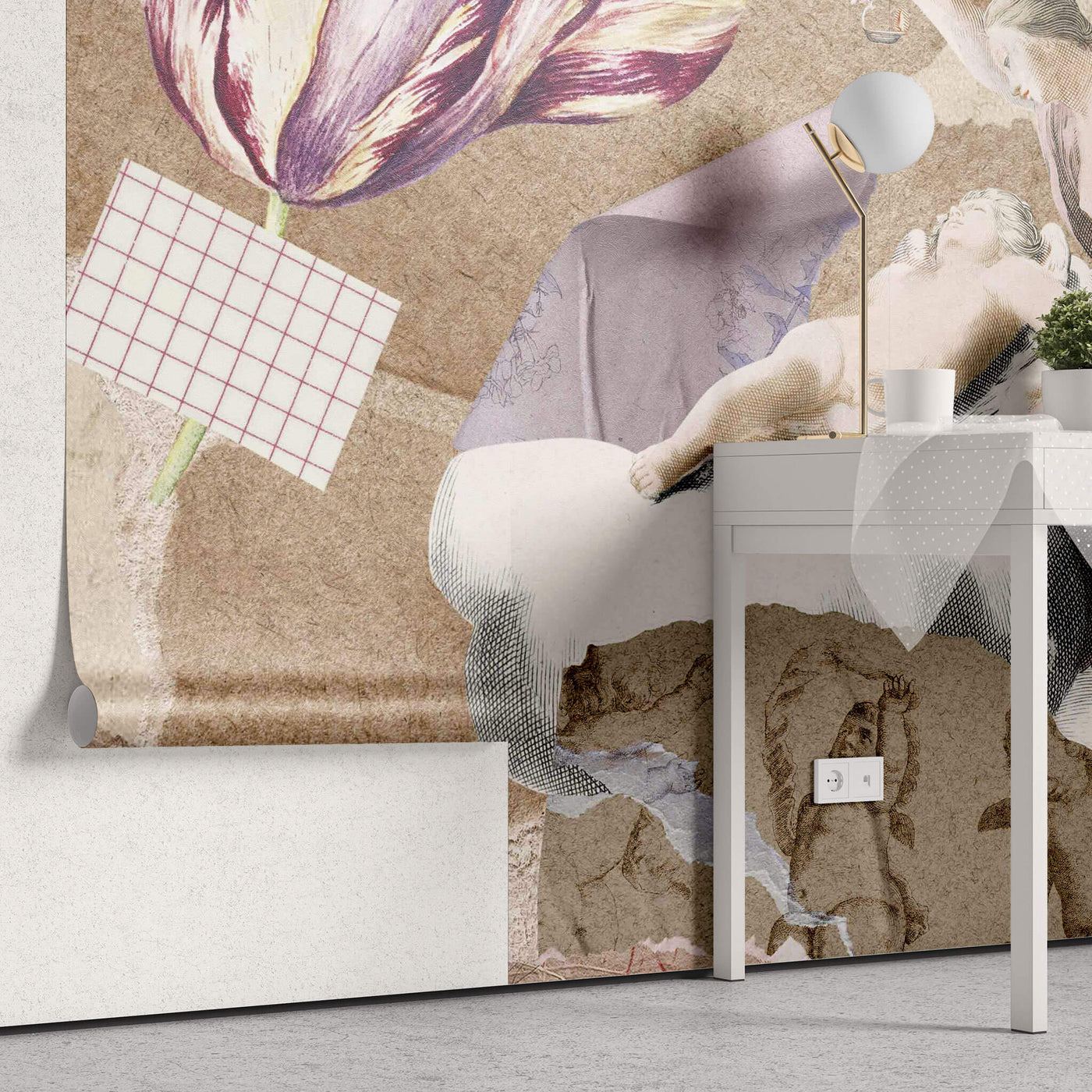 Tapet personalizat - RENAISSANCE COLLAGE