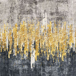Tapet personalizat fine art cu dungi aurii pe un fundal vintage scratched gold