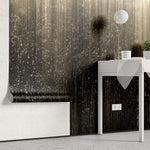 Tapet personalizat fine art cu ploaie de sclipici pe fundal negru glitter shower