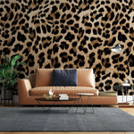 Tapet personalizat cu print de leopard leopard