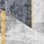 Tapet personalizat modern cu forme abstracte in stil industrial industrial shades