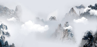 Fototapet personalizat - FOGGY MOUNTAINS