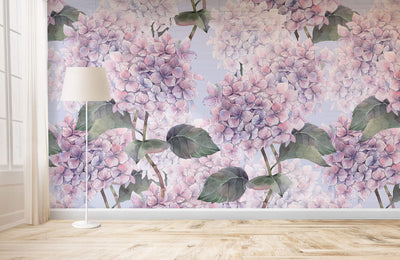 Tapet personalizat - HORTENSIA