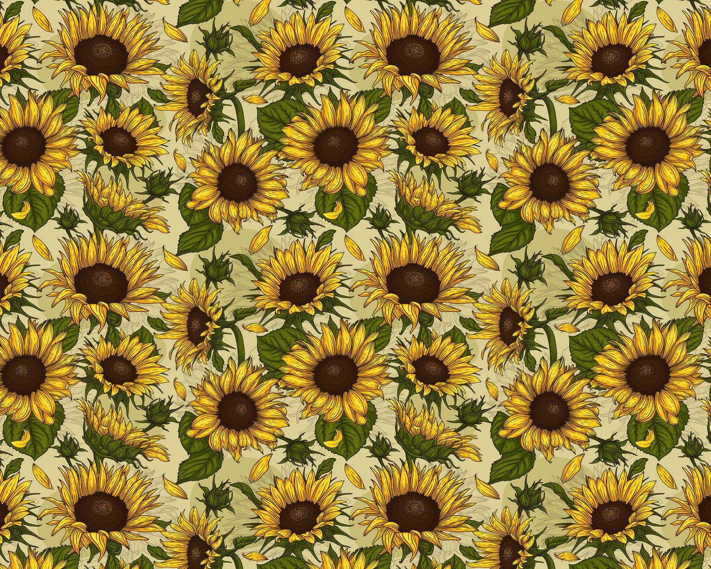 Tapet personalizat - SUNFLOWER FIELD