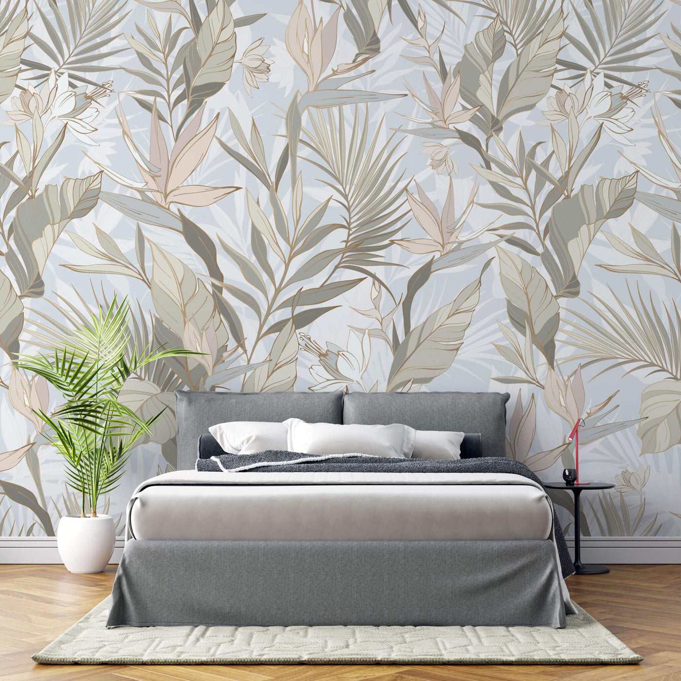Tapet personalizat - TROPICAL PASTEL