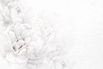 Tapet personalizat floral cu flori albe intr o atmosfera de vis white dream