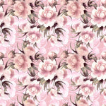 Tapet personalizat floral cu tipar de flori cu petale roz pink pattern