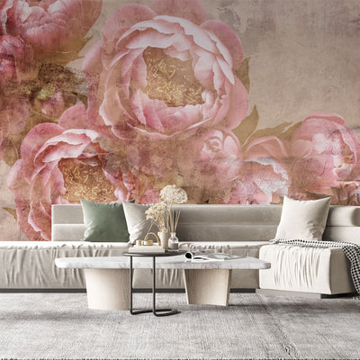 fototapet-personalizat-floral-cu-flori-de-bujori-venetieni-roz-venetian-peonies
