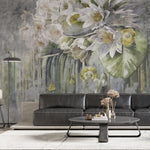 Tapet personalizat - CONCRETE LOTUS