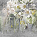 Tapet personalizat - CONCRETE LOTUS
