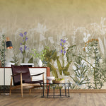 Tapet personalizat floral cu flori de primavara spring valley