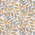 Tapet personalizat cu frunze multicolore pe fundal alb sunny leaves