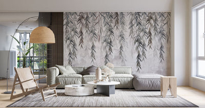 Tapet personalizat - GREY WEEPING WILLOW