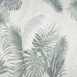 Tapet personalizat leaf cu frunze pana de palmier in tonuri gri feather leaves