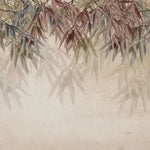 Tapet personalizat leaf cu frunze colorate de salcie cu umbre tonal weeping willow