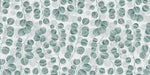 Tapet personalizat leaf cu frunze de eucalipt pe un fundal deschis eucalyptus
