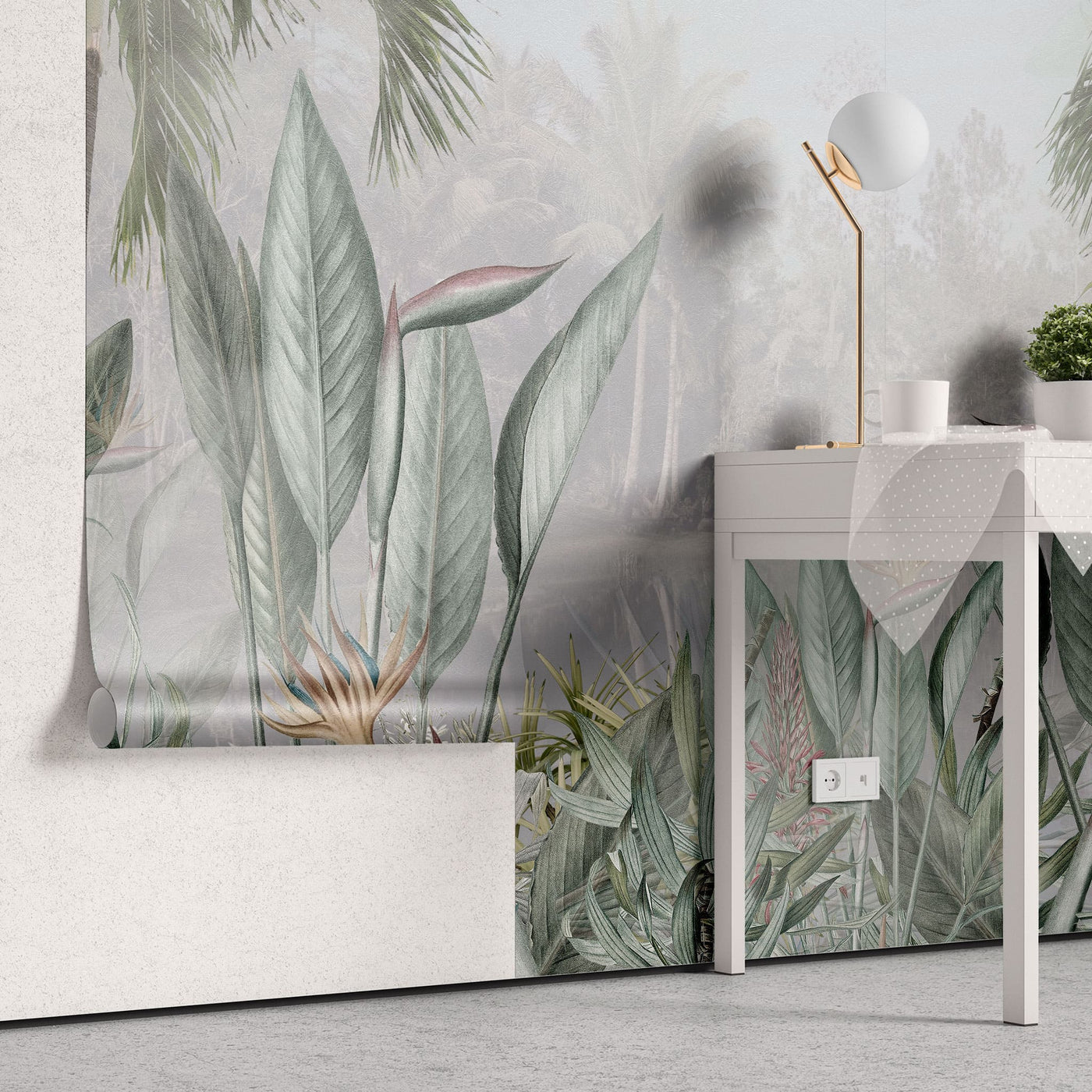 Tapet personalizat - BIRD OF PARADISE