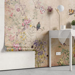 Tapet personalizat zen oriental cu gradina orientala vintage vintage gardenia