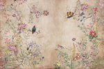 Tapet personalizat zen oriental cu gradina orientala vintage vintage gardenia