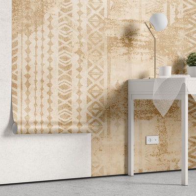 Tapet personalizat - VINTAGE AZTEC