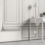 Fototapet personalizat arhitectural walls cu ancadramente de perete albe clasice white border