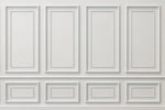 Fototapet personalizat arhitectural walls cu ancadramente de perete albe clasice white border