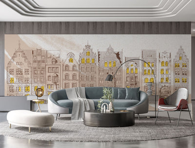 Tapet personalizat - VICTORIAN FACADE