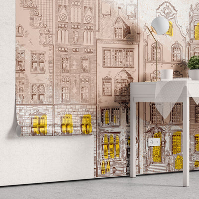 Tapet personalizat - VICTORIAN FACADE