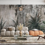 Tapet personalizat victorian cu gradina salbatica intunecata victorian wild garden