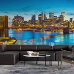 Tapet personalizat orase cu podul din brooklin brooklin bridge