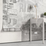 Tapet personalizat indicatoare si masini born to drive