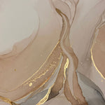 Tapet personalizat marble cu marmura in nuante rose cu accente aurii sahara