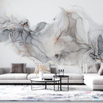 Tapet personalizat marble cu marmura in nuante fumurii bronze smoke