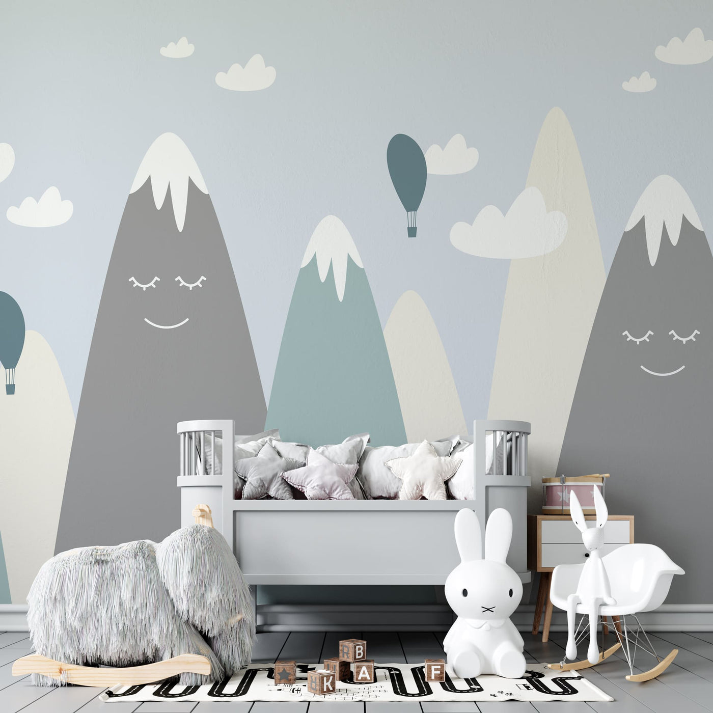 Tapet personalizat - WINTER MOUNTAINS
