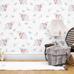 Tapet personalizat lumea animalelor pentru copii cu urs polar simpatic polar bear