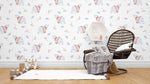 Tapet personalizat lumea animalelor pentru copii cu urs polar simpatic polar bear